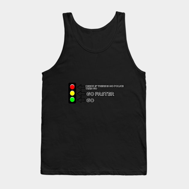 red light Tank Top by Marcus 